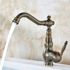 Centerset Antique Brass Kitchen Tap Single Handle One hole TP0406D