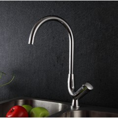 Chrome Finish Brass Kitchen Tap (Single Handle) TP0940K