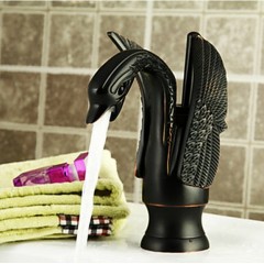 Bionics Design Centerset Bathroom Sink Tap Oil-rubbed (Black) TP2012R