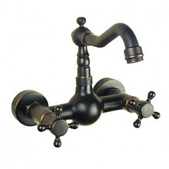 Antique Two Handles Centerset ORB Finish Kitchen Tap TP0415R